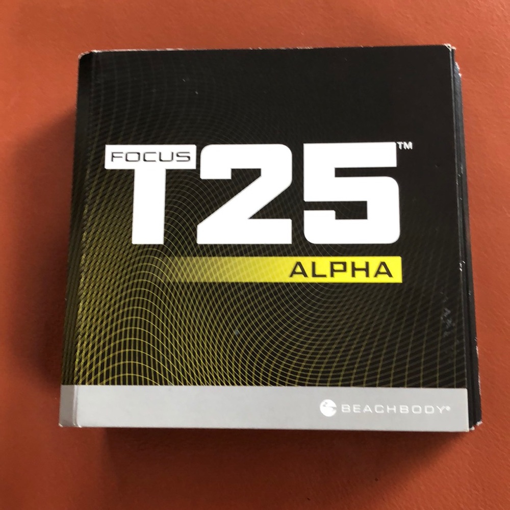 Focus T25 alpha & beta CD’s. missing betaCORESPEED